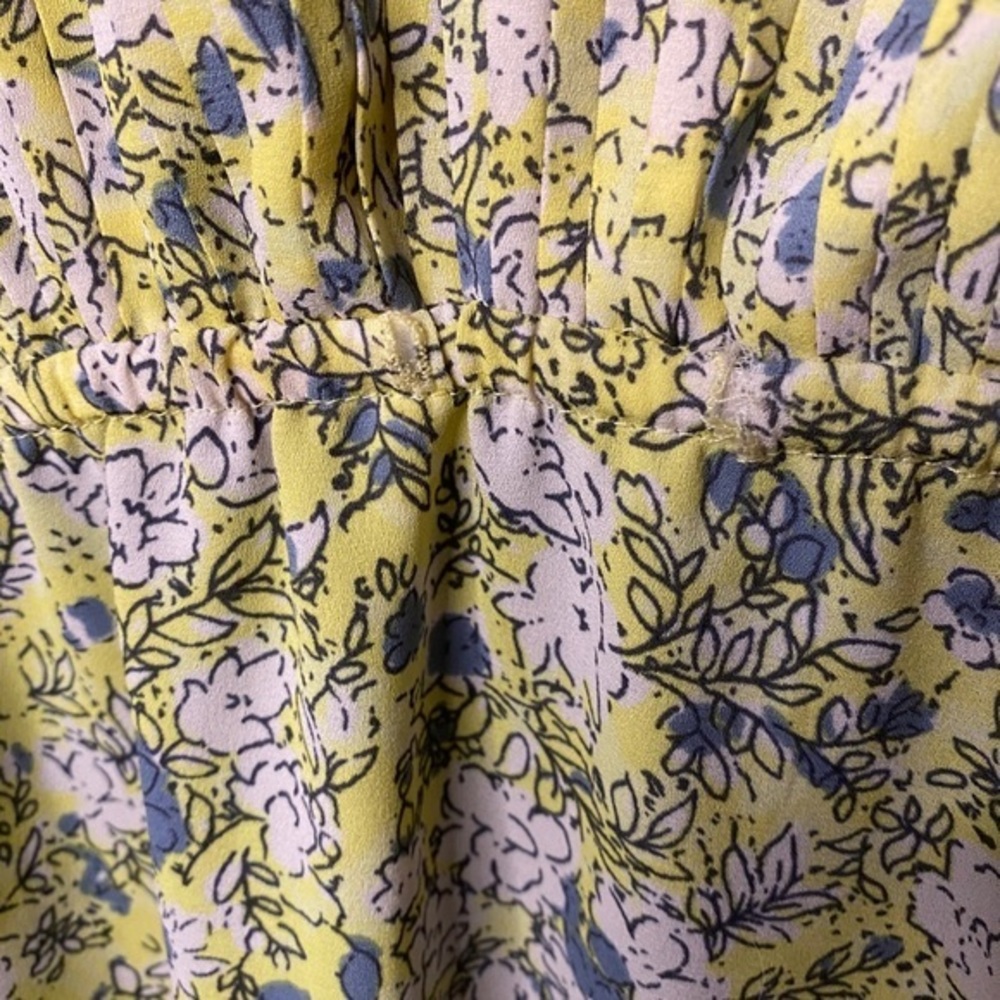 Maeve Floral cinched waist‎ Dress MISSING CORD - Picture 6 of 7